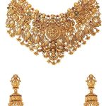 Yellow Chimes Jewellery Set for Women Gold Plated