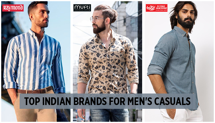 Top Men’s casual Indian brands to shop from