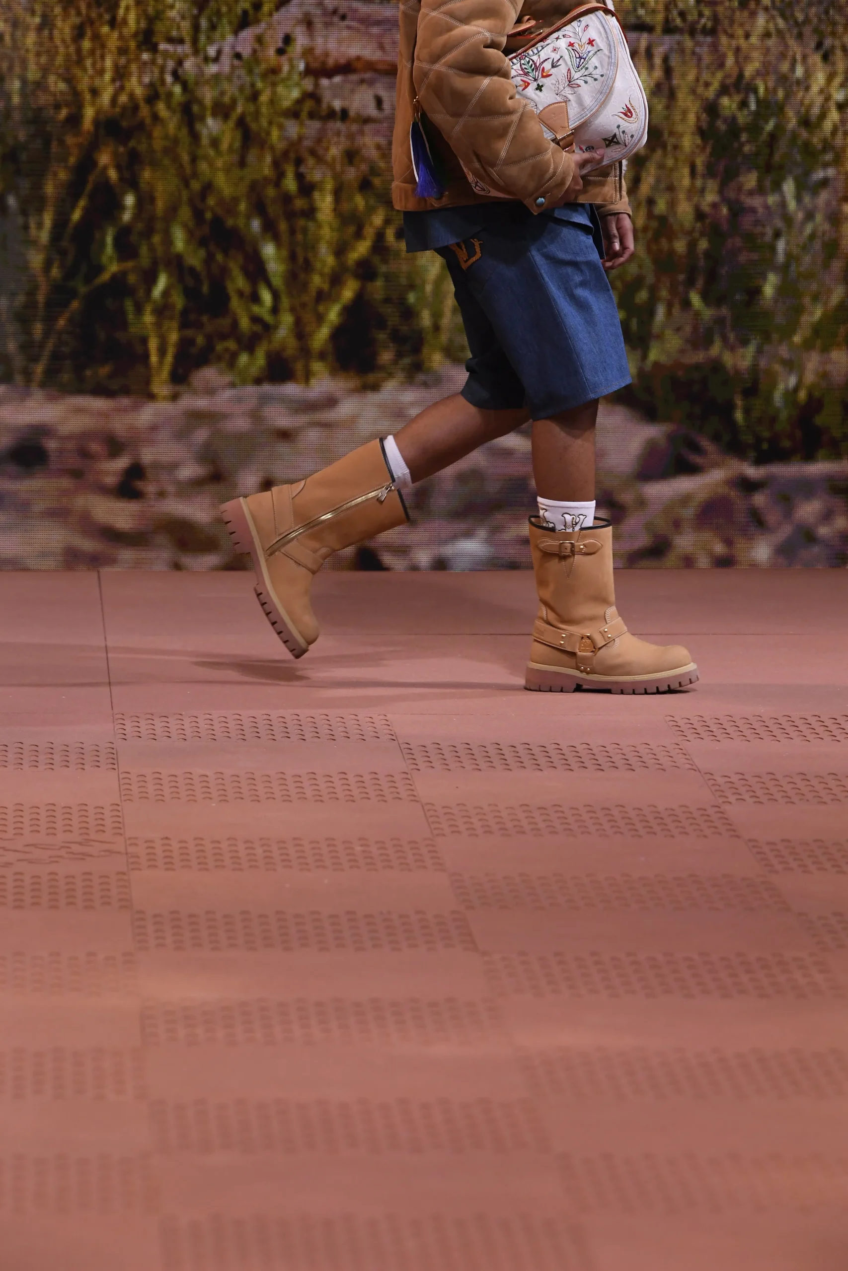 From Timbs to Cowboy Boots, Pharrell’s Fall 2024 Louis Vuitton Men’s Collection Doubles Down on Cold Weather Classics