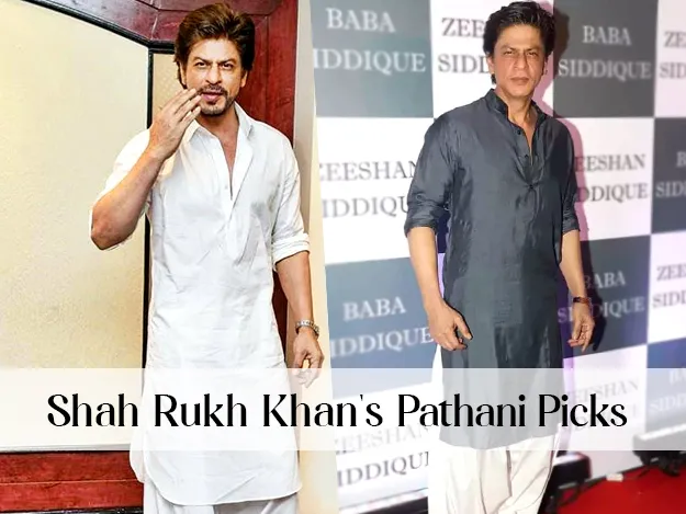 Eid 2024 Fashion: Shah Rukh Khan’s Pick – Stylish Pathani Kurtas for Men