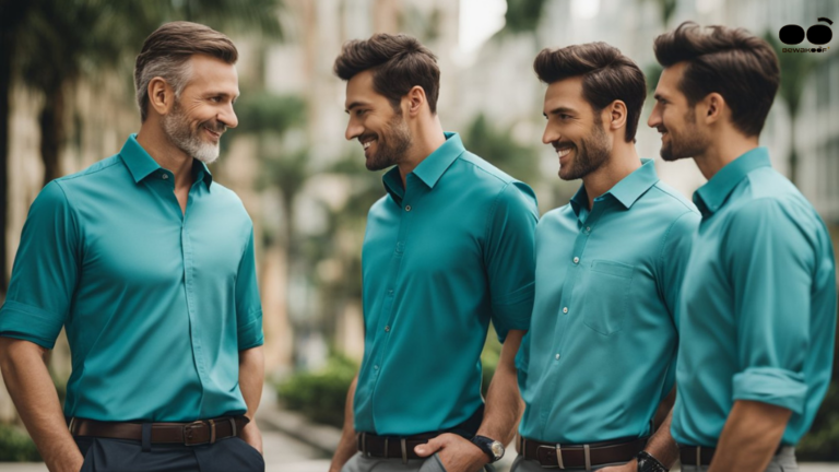 Top Teal Blue Shirt Combination Ideas for Men: Stylish and Versatile Pairings