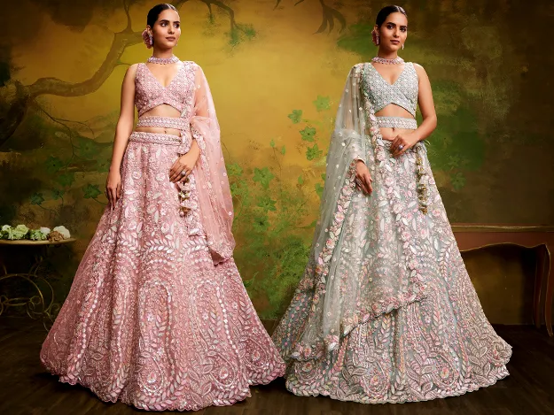 Cutwork Lehengas: 7 Stunning Picks for Wedding Guests