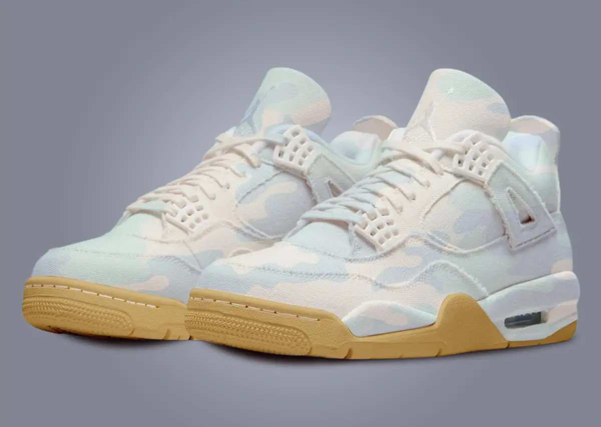 The Air Jordan 4 TEX Sail Worn Blue is Rumored to Release Fall 2025