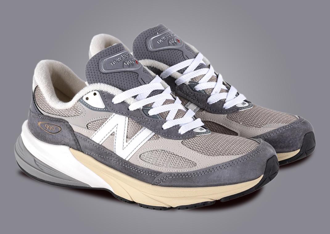 The New Balance 990v6 Made in USA Castlerock Moonrock Releases August 2024