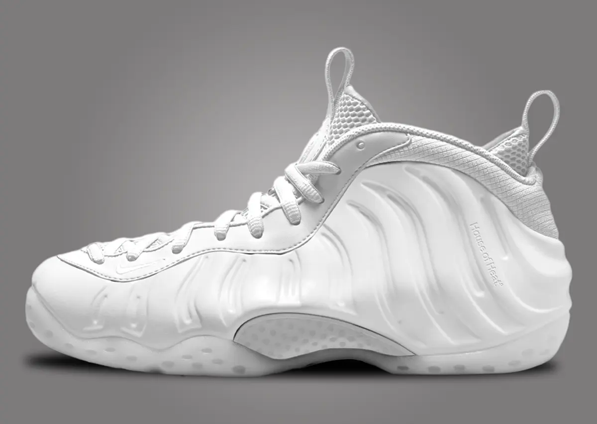 The Nike Air Foamposite One Triple White is Rumored to Release Fall 2025