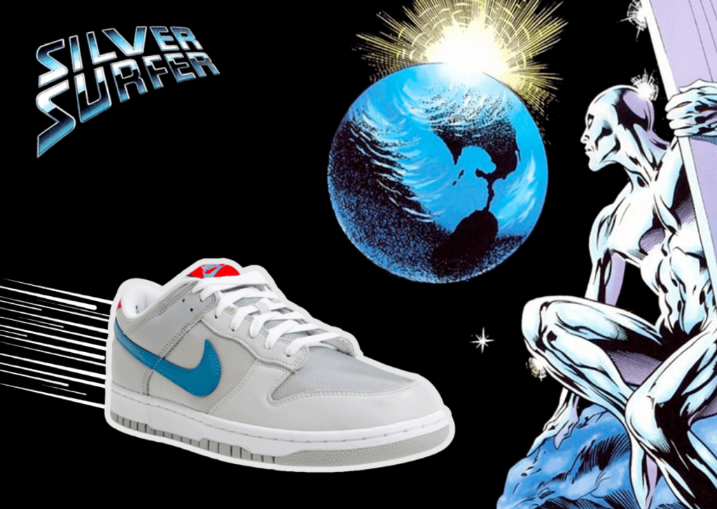 The Nike Dunk Low Silver Surfer Releases September 2024