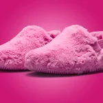 The Nike Calm Mule Fur Pink Releases Holiday 2024