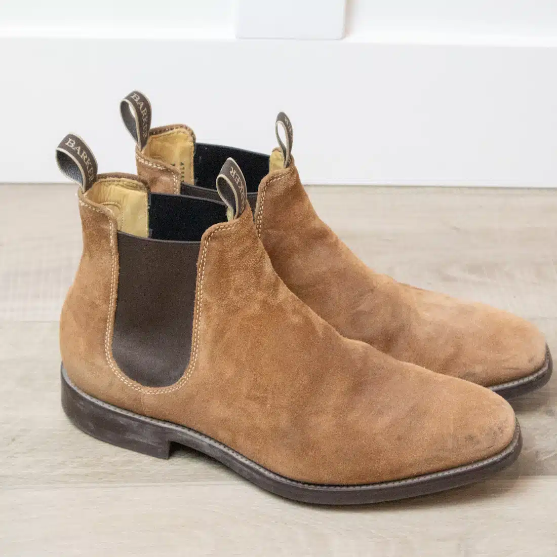 Barker Sutton Castagnia Waxy Suede Boots